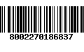 Código de Barras 8002270186837