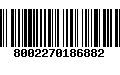 Código de Barras 8002270186882