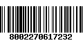Código de Barras 8002270617232
