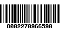 Código de Barras 8002270966590