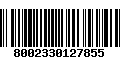 Código de Barras 8002330127855