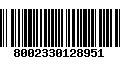 Código de Barras 8002330128951