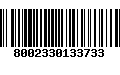 Código de Barras 8002330133733