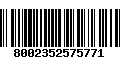 Código de Barras 8002352575771