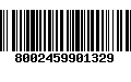 Código de Barras 8002459901329