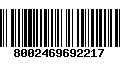 Código de Barras 8002469692217