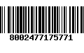 Código de Barras 8002477175771