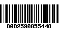 Código de Barras 8002590055448