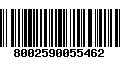 Código de Barras 8002590055462