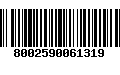 Código de Barras 8002590061319