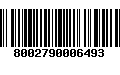 Código de Barras 8002790006493