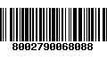 Código de Barras 8002790068088