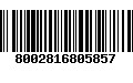 Código de Barras 8002816805857