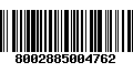 Código de Barras 8002885004762