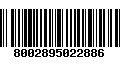 Código de Barras 8002895022886