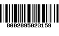 Código de Barras 8002895023159