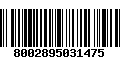 Código de Barras 8002895031475