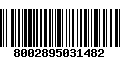 Código de Barras 8002895031482