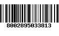 Código de Barras 8002895033813