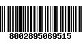 Código de Barras 8002895069515