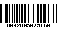 Código de Barras 8002895075660