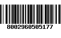 Código de Barras 8002960505177