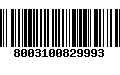 Código de Barras 8003100829993