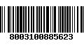 Código de Barras 8003100885623