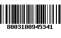 Código de Barras 8003100945341