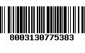 Código de Barras 8003130775383