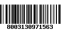 Código de Barras 8003130971563