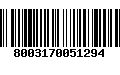 Código de Barras 8003170051294