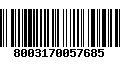 Código de Barras 8003170057685