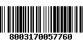 Código de Barras 8003170057760