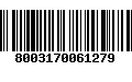 Código de Barras 8003170061279