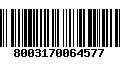 Código de Barras 8003170064577