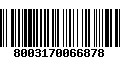 Código de Barras 8003170066878