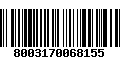 Código de Barras 8003170068155