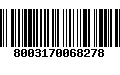 Código de Barras 8003170068278