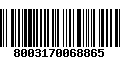 Código de Barras 8003170068865