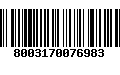 Código de Barras 8003170076983