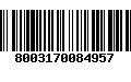 Código de Barras 8003170084957