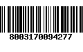 Código de Barras 8003170094277