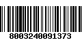 Código de Barras 8003240091373