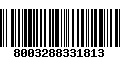 Código de Barras 8003288331813