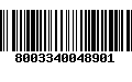 Código de Barras 8003340048901