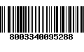 Código de Barras 8003340095288