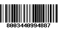 Código de Barras 8003440994887