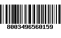 Código de Barras 8003496560159