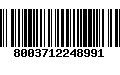 Código de Barras 8003712248991